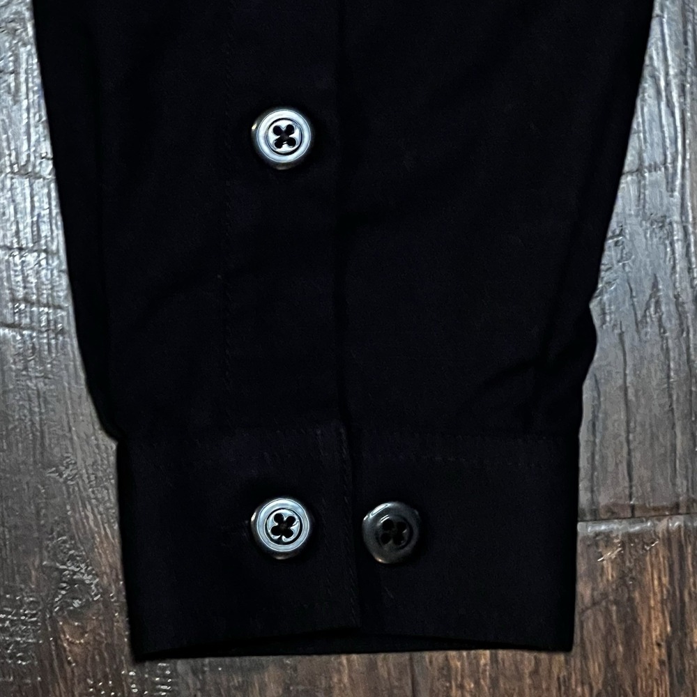 5.11 Tactical Series Men Medium Utility‎ Shirts Multi pockets L/S Black Shacket - Picture 10 of 10